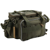 01 Fishing Organizer Shoulder Satchel front view shows compact tackle storage.