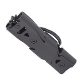 01 Survival Whistle double-tubes 150dB for loud signaling outdoors