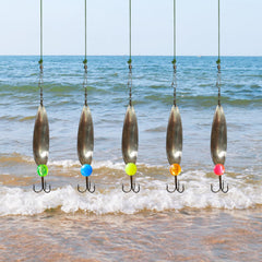 Assorted colors of 5mm fishing beads for rigs