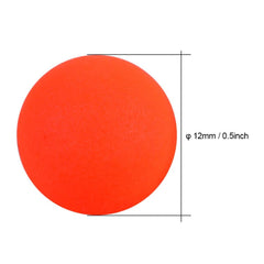 Floating bead with center hole for fishing line