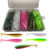 Boxed 100-piece paddle tail swimbaits kit