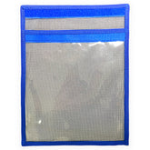 Blue 12x9 inch trolling lure bag front view for 2-pack set