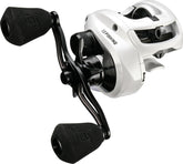 13 FISHING Concept C2 reel front view emphasizes lightweight frame for all-day casting.