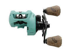 13 FISHING Concept TX2 reel back plate shows corrosion-resistant construction