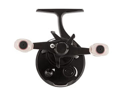 Disc drag system on the Descent Aluminum Inline Ice Reel for smooth adjustments.