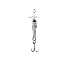 13 FISHING Jabber Blade Disco Shad with UV finish ideal for ice fishing.