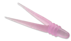 13 FISHING Sneak Panfish Plastics Purple Rain lure infused with Donkey Sauce to spark feeding