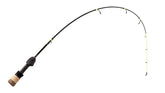 13 FISHING Tickle Stick flat-tip blank enhances strike detection and rigidity.