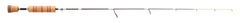13 FISHING Wicked Pro ice rod 32QT composite blank balances strength and sensitivity