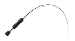 13 FISHING Widow Maker ice rod 27 UL carbon blank for heightened sensitivity and precise hooksets.