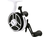 13 FISHING FreeFall Ghost reel front view showing depth targeting readiness