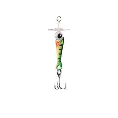 13 FISHING Jabber Blade perch blade jig boosts ice fishing action and depth reach