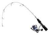 13 FISHING White Noise Ice Combo 26M rod blank shows durable Toray graphite for winter use
