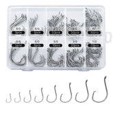 Front view of the 150-piece circle hooks box