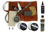 1844 Helko Werk Deluxe Axe Care Kit tool roll keeps gear organized in the field