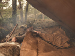 1844 Helko Werk waxed canvas texture highlighting durable, water-repellent fabric