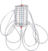 2-pack crab snares with stainless steel construction and eight rings