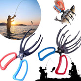 2 Packs Upgrade 2/3 Claw Fish Gripper with ergonomic blue and red grip