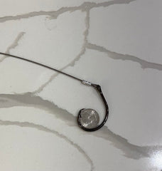 200 lb monofilament shock leader and swivels