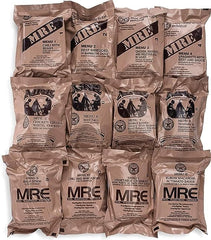 2027 Inspection Dated MRE entree close-up, ideal for field meals anytime.