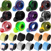 12 color fishing rod sleeves set in mesh covers