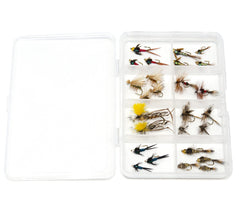 Wet and nymph flies in the ready-to-use set