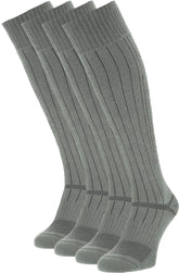 281Z Military Demi Season Knee High Socks - pack of four foliage green ideal for hiking and trekking