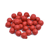 30 pieces of 12mm carp bait with red strawberry flavor, floating ball