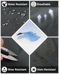 33,000ft adjustable hood design blocks wind and moisture for snowy days.