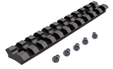 360 Tactical Ruger 10/22 rail top view, optimized for optics mounting on a lightweight receiver.
