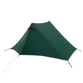 3F UL Gear Lanshan 2 exterior demonstrates weatherproof shelter for rugged camping.