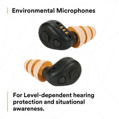 3M PELTOR TEP-200 ear tips large deliver all day comfort in demanding environments
