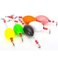 3Pack popping cork float suitable for freshwater and saltwater fishing versatility.