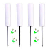 4-pack Fishing Rod Stand and Alarm set — front view