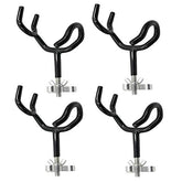 4-piece Sure Grip steel rod holder with mounting base on deck