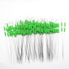 Box packaging of 600 rubber bobber stops for fishing