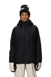 686 Women's GLCR Hydra Insulated Jacket front view shows weather-resistant shell for warmth