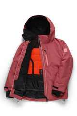 686 GLCR Hydra insulated jacket side vent detail promotes airflow during activities