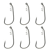 6th Sense LockDown Hook 6/0 in packaging, built for strength and reliable bites.