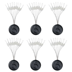 6th Sense Peg-X weight stoppers Clear for finesse rigs with low visibility