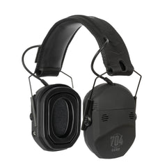 704 Gear Fader headband adjustment allows customizing fit for range use and eyeglass compatibility.
