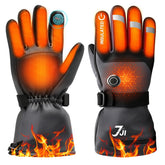 7JI heated gloves with battery pack for extended warmth on cold adventures