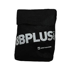 Left-handed design of 8BPLUS chalk bag for easy rim access