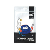 8BPLUS natural chalk in 100 g jar for reliable grip during climbs
