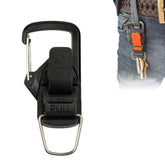 8TIMBER Terra Clip demonstrates secure belt-loop attachment with effortless magnetic release