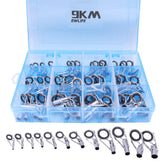 9KM DWLIFE tip repair kit contents displayed for on-site rod tip replacements