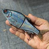 Proaovao 3D Glide Swimmer lure – side view, AH251F 6.3in 1.8oz