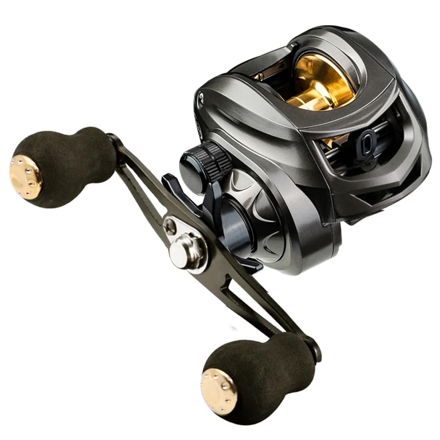 AK New Baitcasting Reel for saltwater and freshwater, right-hand model