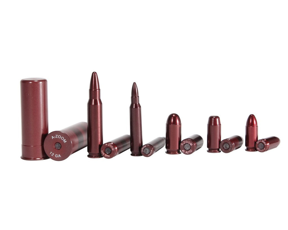 A-ZOOM Military/LE Snap Caps Variety Pack, Red, US