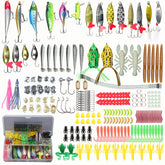 EXAURAFELIS 399 piece fishing lures set front view